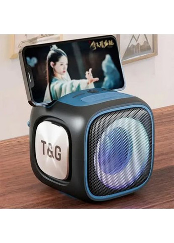 Bluetooth колонка TG359 + FM радио- синий TG (367602563)