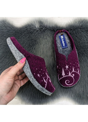 Тапочки жіночі кімнатні фетрові для ламінату Inblu (299808485)