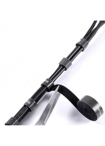 Хомут стрічка стяжка липучка для фіксації проводів 10 м Baseus (317297336)