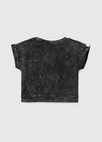 Черная летняя футболка Viollen