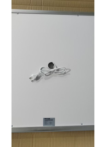 Дзеркало WARM MR02-90x70 з Led Touch, Anti-fog, димером, регулятором яскравості, годинником (MI6673) Mixxus (322005052)