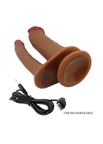 Вибратор вагинально-анальный Double Dildo Hulbert 6.9", BW-008144Z Pretty Love (383097075)
