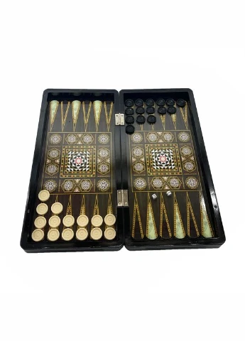 Набір настільних ігор "Шахи 3 в 1" Set3 NE-SP-SET-14 нарди, шашки, 40х40 см No Brand (316698103)