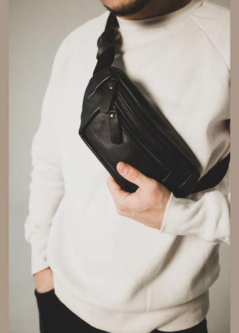 Сумка мужская бананка из натуральной кожи SKILL (298875786)