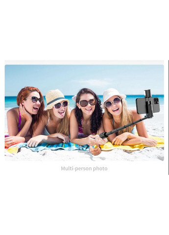 Монопод-штатив Q12S Stick Magic snapshot з підсвічуванням та Bluetooth кнопкою Тріпод Селфі-палиця Білий Selfie (302239582)