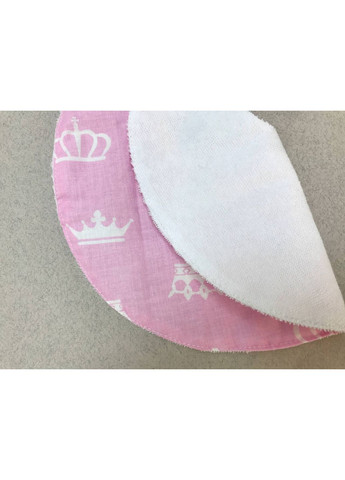 Непромокаючий слюнявчик "Корони рожеві" Moontime (354827073)