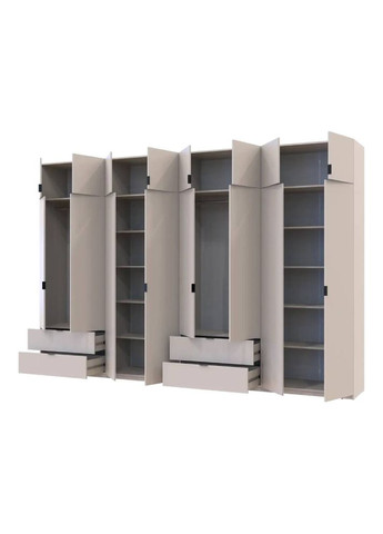 Шафа для одягу Лукас Кашемір 4+4 ДСП 360х50х240 (DRS-011722) Doros (361998825)