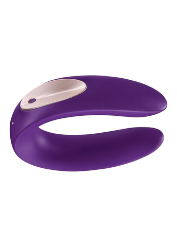 Вібромасажер для пар Partner Plus Remote Couple's, фіолетовий Satisfyer (347312757)
