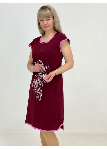 Туника женская кулир Bordo Lily Pars 64 Бордовая (18904072-5) Triko (328267115)