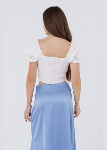 Молочна блуза однотонна жіноча 2421 (2000990588937s) shop (2000990588937) No Brand