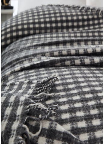 Плед-покрывало TÜRComFor Хлопок Сине-белый Двуспальный 180х230 см TC303376068 TURComFor (365750924)