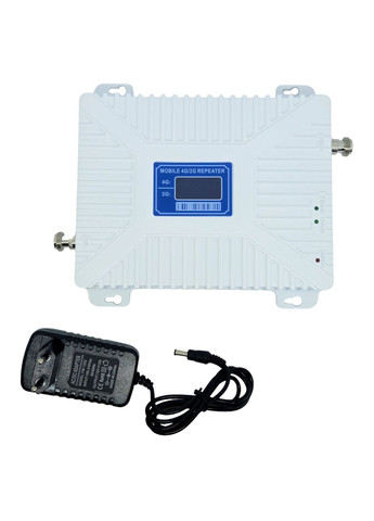 Підсилювач мобільного зв'язку та інтернету GSM репітер ретранслятор комплект обладнання 10 Дб 900-1800 МГц Aspor (289478915)