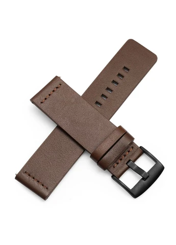 Шкіряний ремінець Classic для годинника Amazfit Bip 5 / Bip 6 - Coffee Primo (365270893)