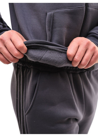 Темно-серый костюм спортивный мужской ЕДЕЛЬВЕЙС