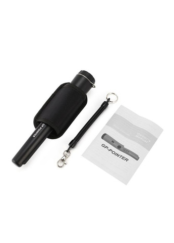 Ручной пинпоинтер грунтовой Pointer металлоискатель с батареей Черный ( код: -PB ) GP (331613645)