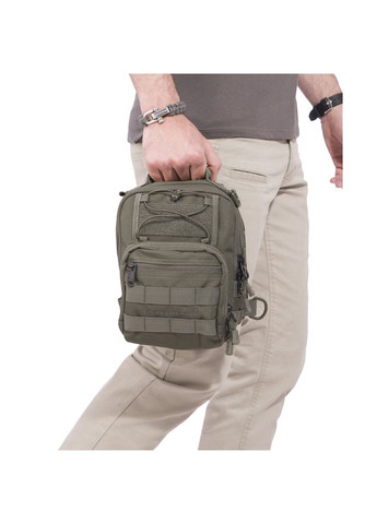 Тактическая Сумка Через Плечо 7л Universal Chest Bag 2.0 Олива (K17046-2.0-01) Pentagon (348117510)