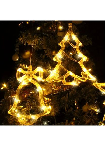 Різдвяні гірлянди набір з 3шт SAM-00733 від батарейок ААА тепле No Brand (368786015)