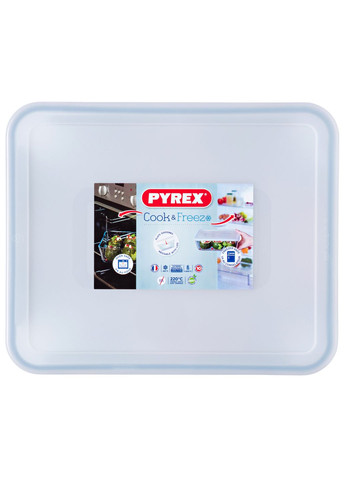 Форма с крышкой Cook&Freez, 27х22х9 см (6803793) Pyrex (314747871)