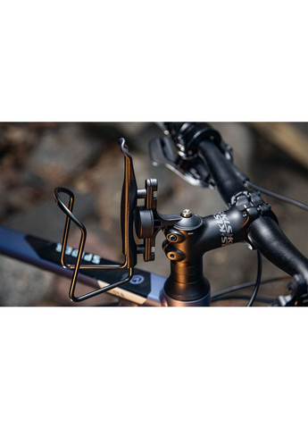 Флагодержатель Ron алюминиевый, серебристо-черный Onride (369650301)