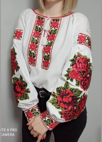 Біла ексклюзивна вишиванка "надія" домоткане полотно (338217046)