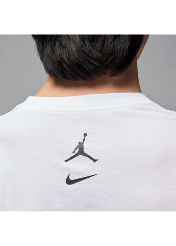 Біла футболка чоловіча mvp wm ss crew white Air Jordan