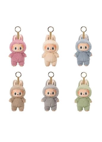 М'яка фігурка-сюрприз брелок іграшка персонаж Лабубу з петлею для кріплення на рюкзак 17 см (480636-Prob) Колір рандом Unbranded (339147238)