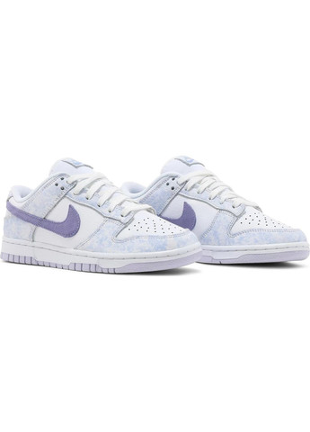 Цветные всесезонные кроссовки dunk low purple pulse (w) - dm9467-500 Nike