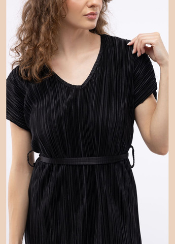 Черное платье женское цвет черный цб-00233782 Bebe Plus