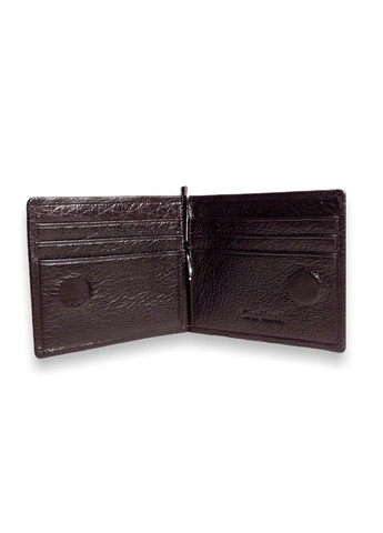 Шкіряний чоловічий гаманець затискач 119A 8 для карт монетниця розмір: 11*8.5*1см коричневий Cardinal (266911756)
