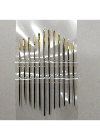 Голки 12шт 1/5 для ручного шиття (06021) No Brand (368672272)