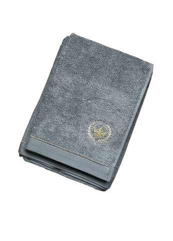 Набір турецьких рушників для ванної 2 шт (150x100 см, 100x50 см) TC303375751 TURComFor блакитний