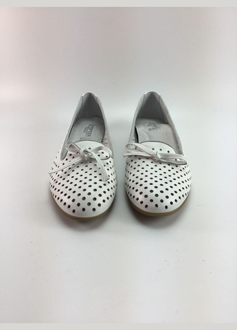 Stepter Жіночі літні туфлі білий з натуральна шкіра, україна — літо (329892787)