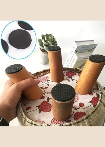 Накладки защитные силиконовые с подкладкой для мебели на ножки 48шт No Brand (332190189)