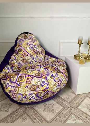 Кресло - мешок груша, M - 100х75 Багира 11846+Akasya 282 SkyPuff (361257164)