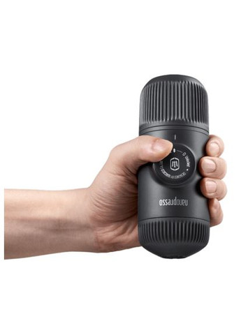 Кофеварка кемпинговая Nanopresso с чехлом серая (WNANOGRcase) Wacaco Nanopresso з чохлом сіра (366696900)
