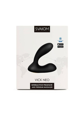 Интерактивный массажер простаты и вибратор точки G Vick Neo Svakom (369948013)