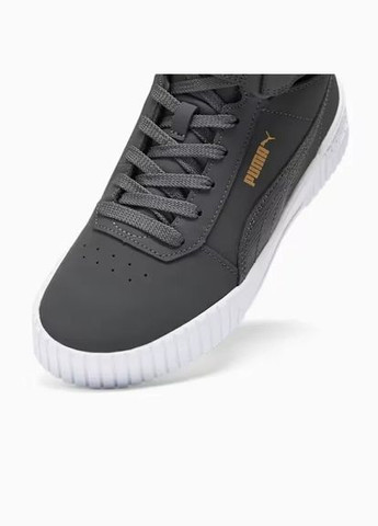Кроссовки Carina 2.0 Mid Lux Asphalt AsphaltTeam Gold Puma серые демисезоны (302898169)