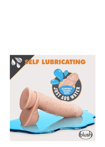 Фалоімітатор самозмащувальний Dr. SKIN 7INCH SELF LUBRICATING DILDO Blush (297396497)