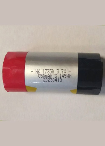 Аккумулятор 17350, 850 mah No Brand (332984771)