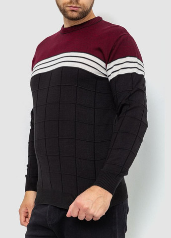 Бордовый демисезонный свитер мужской 161r884 Ager