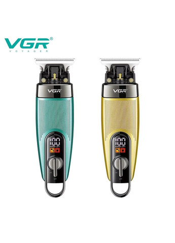 Машинка триммер для стрижки волосся VGR V-975 з насадками No Brand (332634722)