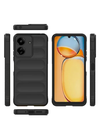 Чехол-накладка Cosmic для Xiaomi Redmi 13C 4G/POCO С65 антиударный TPU черный No Brand Magic Shield (401165561)