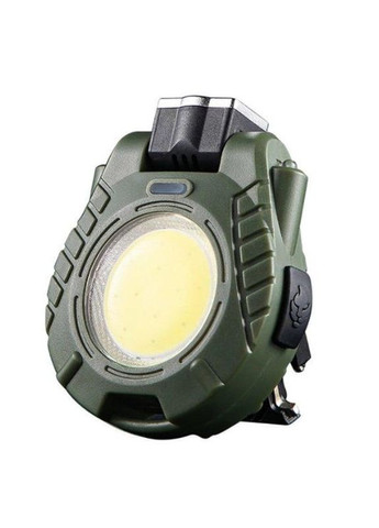 Мини фонарик брелок Multifunctional RB-440 COB белый желтый свет светильник с карабином открывашкой Rablex (313110763)