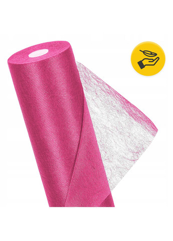 Простирадло одноразове 50 м x 60 см в рулоні 18 г/м² Pink () 4FIZJO P-5905973406802 (361894226)