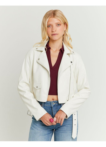 Біла демісезонна куртка жіноча Tally Weijl