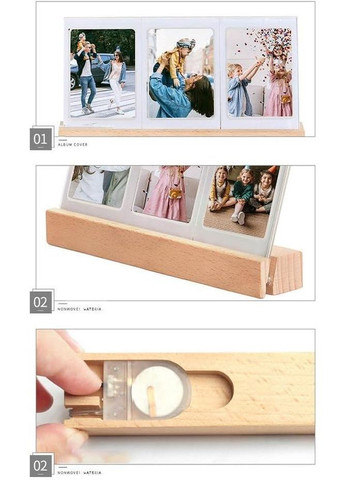 Фоторамка светодиодная 3 в 1 для Instax Mini 12, 11, Evo, 40, 90, 9, LiPlay и принтеров SP-1, SP-2, Fujifilm (366027116)