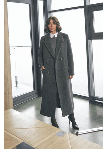 Черное демисезонное Пальто Seventeen