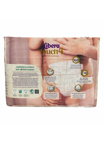 Підгузки Touch 4 (7-11 кг), 44 шт Libero (351856289)