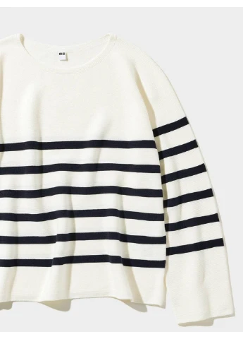 Білий демісезонний джемпер джемпер Uniqlo