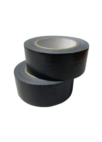 Скотч чорний армований сантехнічний 50х50м посилений, 180 мкм, упаковка 21 шт No Brand (316091548)